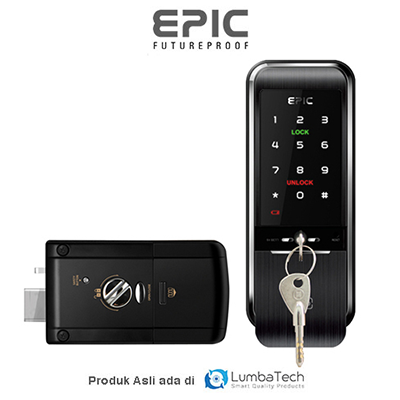 EPIC Kunci Digital Lock RIM Triplex 3 Way